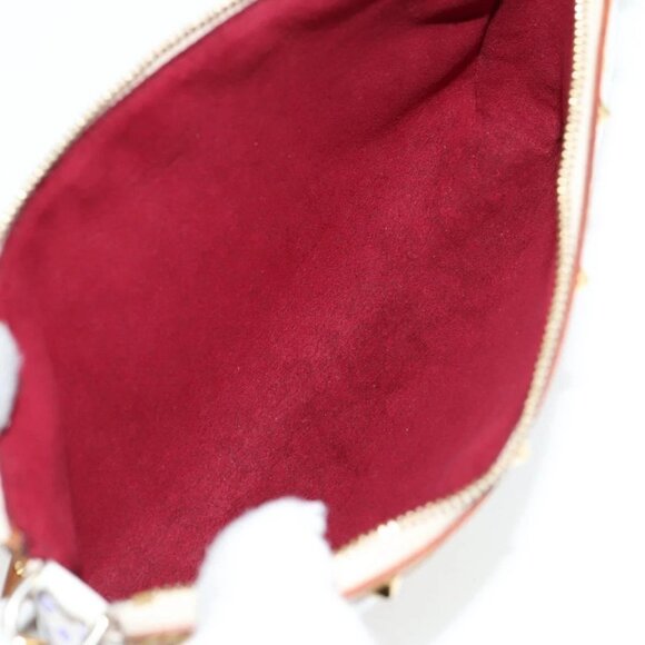 LOUIS VUITTON Multicolor Pochette Accessoires Pouch White M92649 LV Auth 131817V - Picture 11 of 16